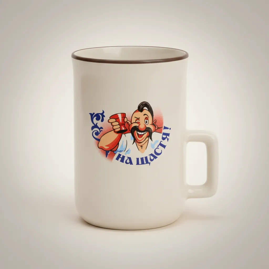 Tea Cup "Fort" Cossacks - view 1
