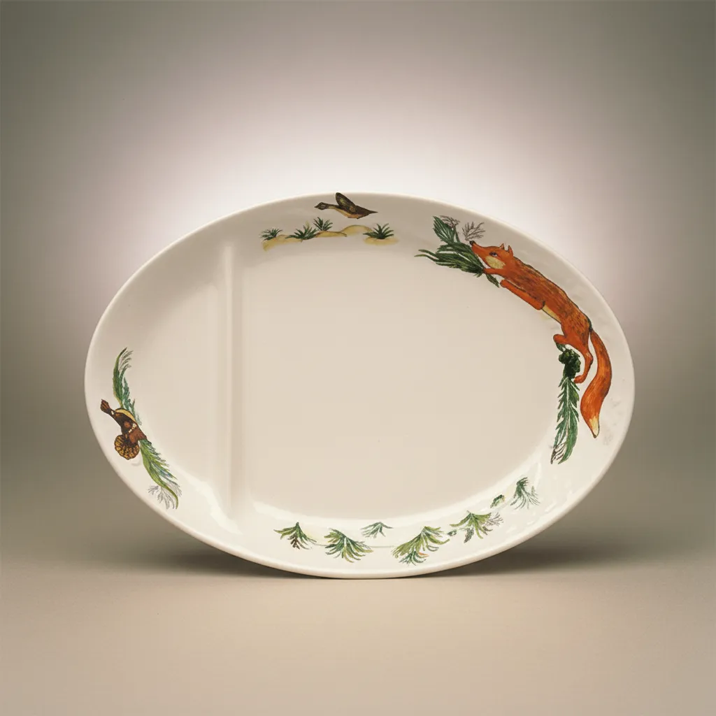 Serving Dish "Fox" - view 1