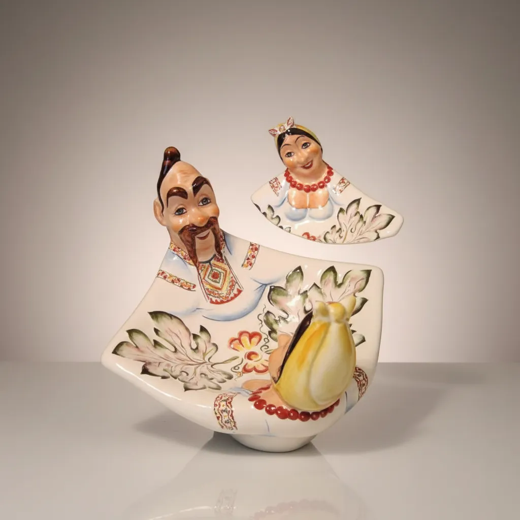 Deep Serving Dish "Sviato" - view 1